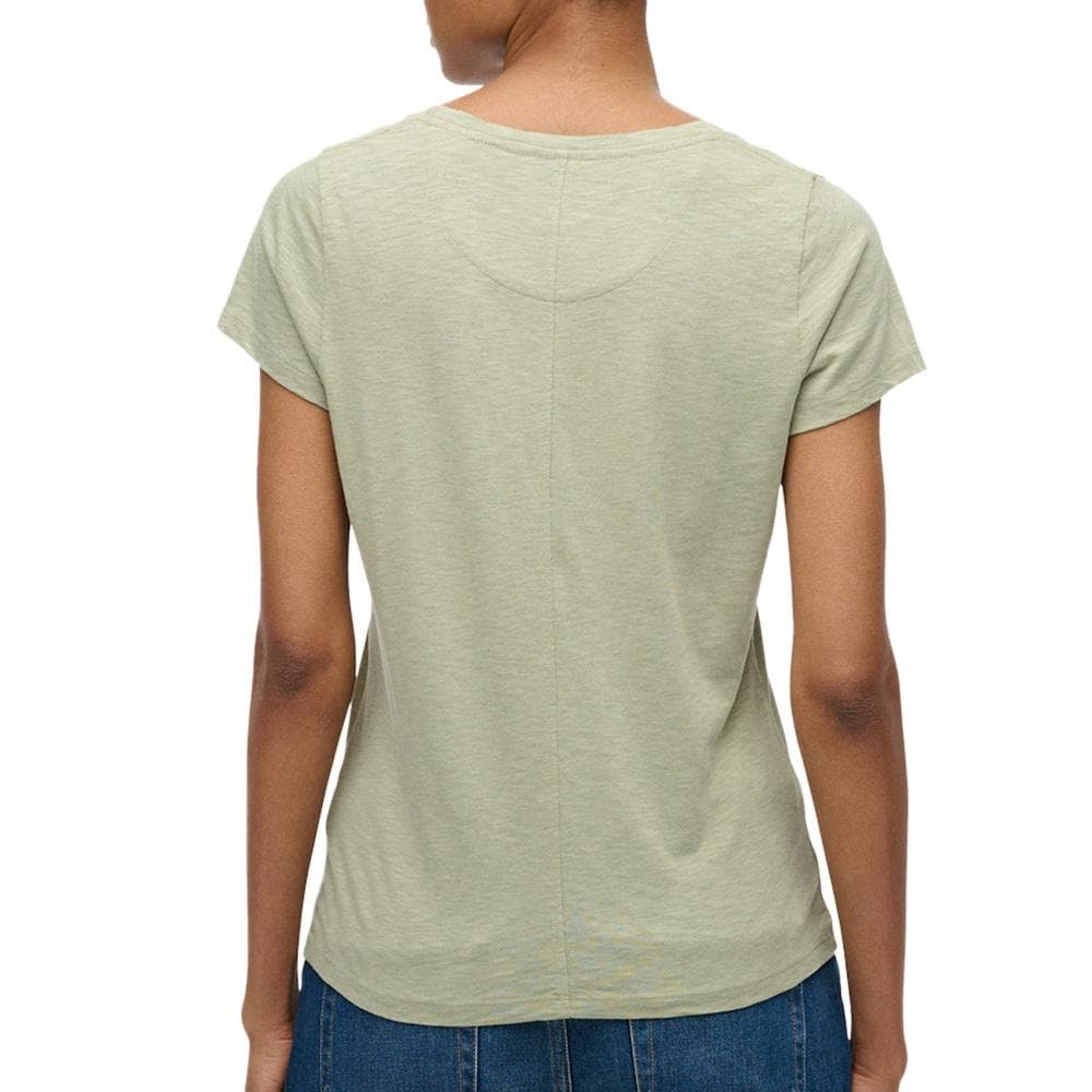 T-shirt Vert Femme Superdry Studios Scoop 2