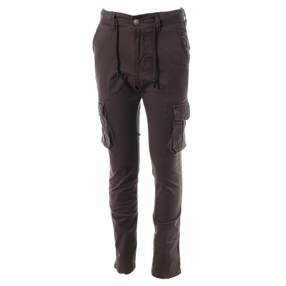 Pantalon Gris Anthracite Garçon Paname Brothers James0 1