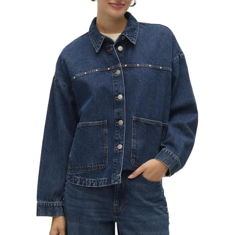 Veste En Jean Bleu Femme Vero Moda Jamie 1