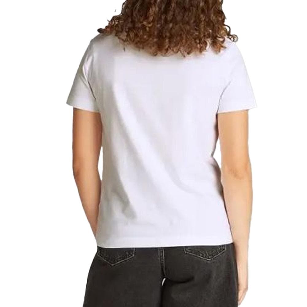 T-Shirt Blanc Femme Calvin Klein Jeans Shadow 2