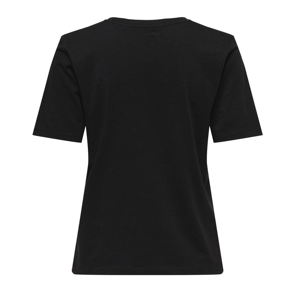 T-Shirt Noir Femme Only Happy 2