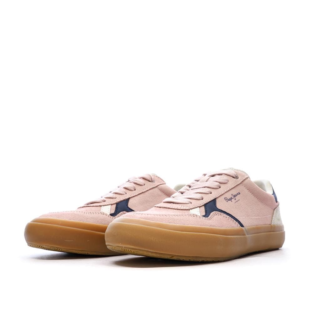 Baskets Roses Femme Pepe jeans Travis Retro 6
