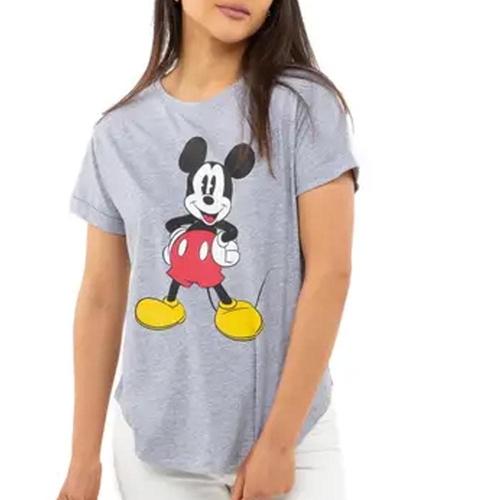 T-Shirt Gris Femme Disney Mickey Classic 1