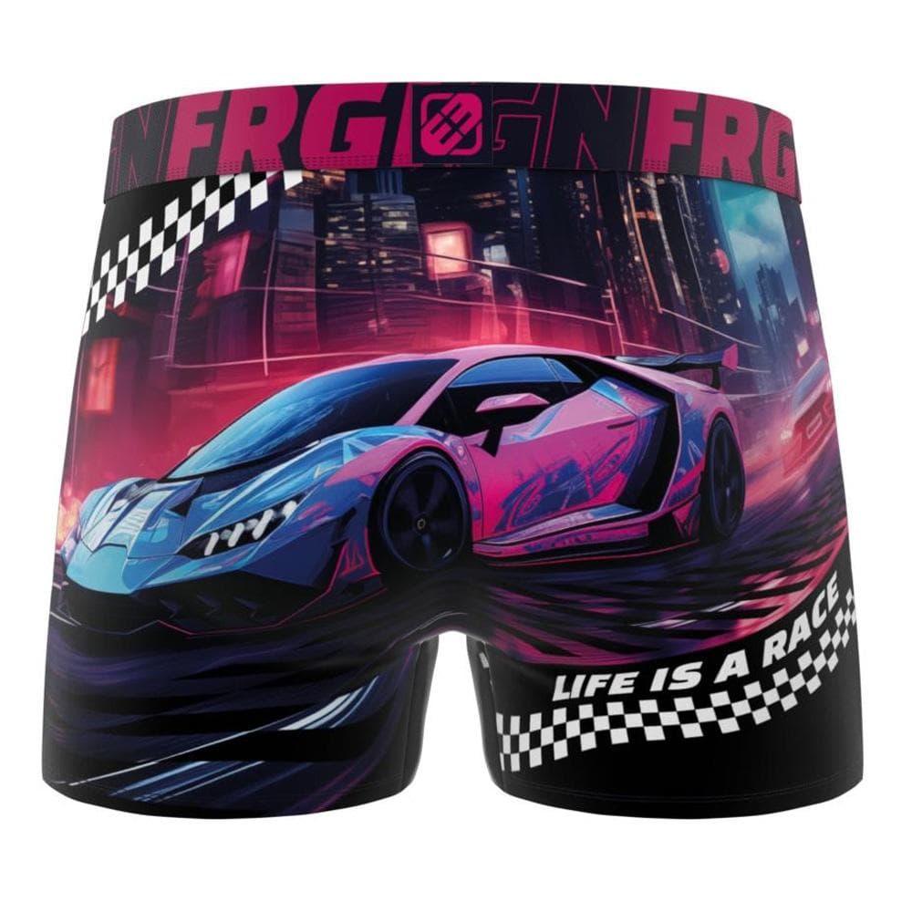 Boxer Noir/Rose Homme Freegun Voiture 2