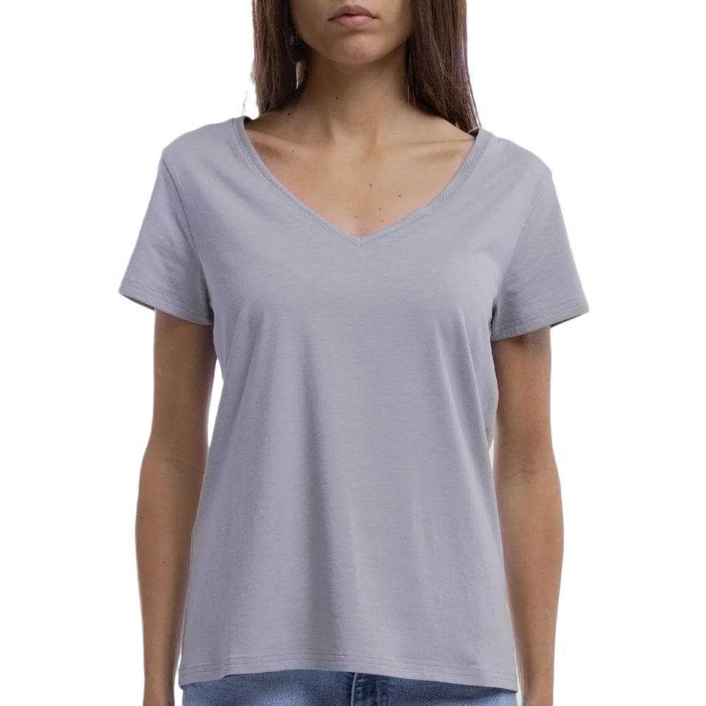 T-shirt Bleu Femme Teddy Smith Mia 1