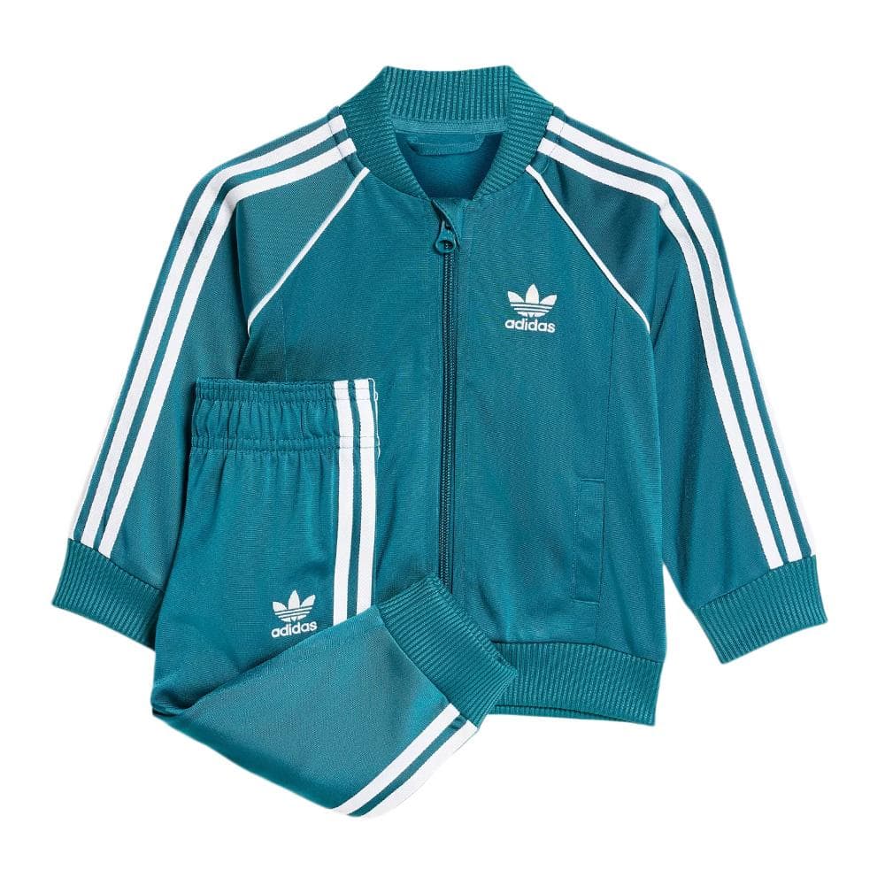 Survêtement Vert Garçon Adidas IX5173 1