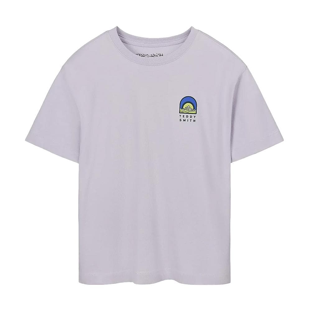 T-Shirt Violet Garçon Teddy Smith Anik 1