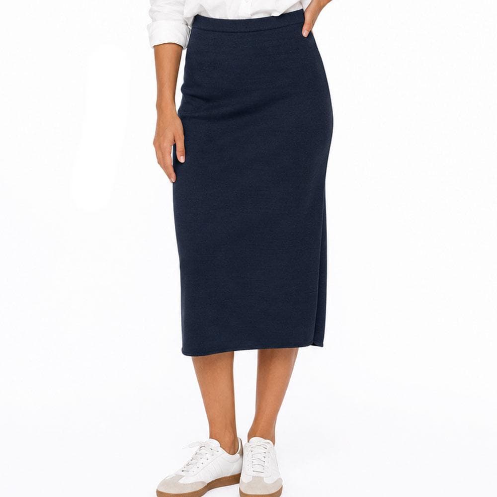 Jupe Marine Femme Vero Moda Gold Pinstripe 1