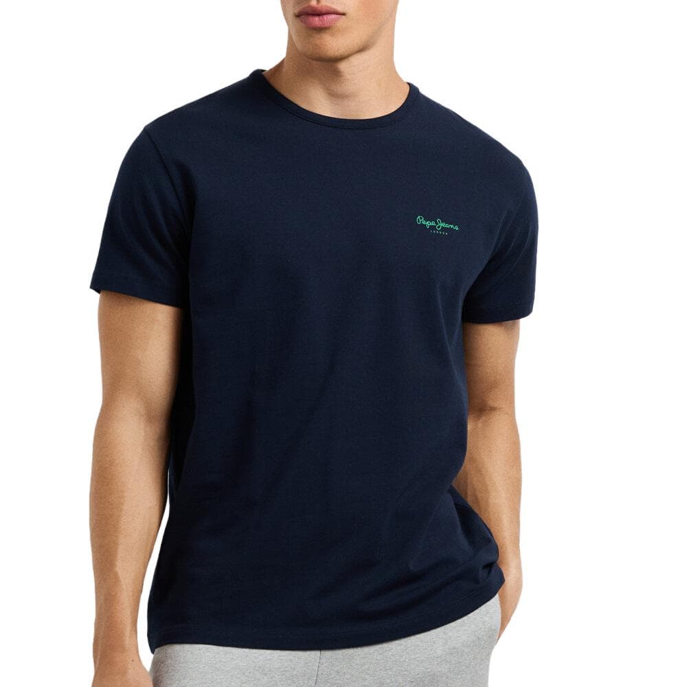 T-Shirt Marine Homme Pepe jeans Original Basic 3 1