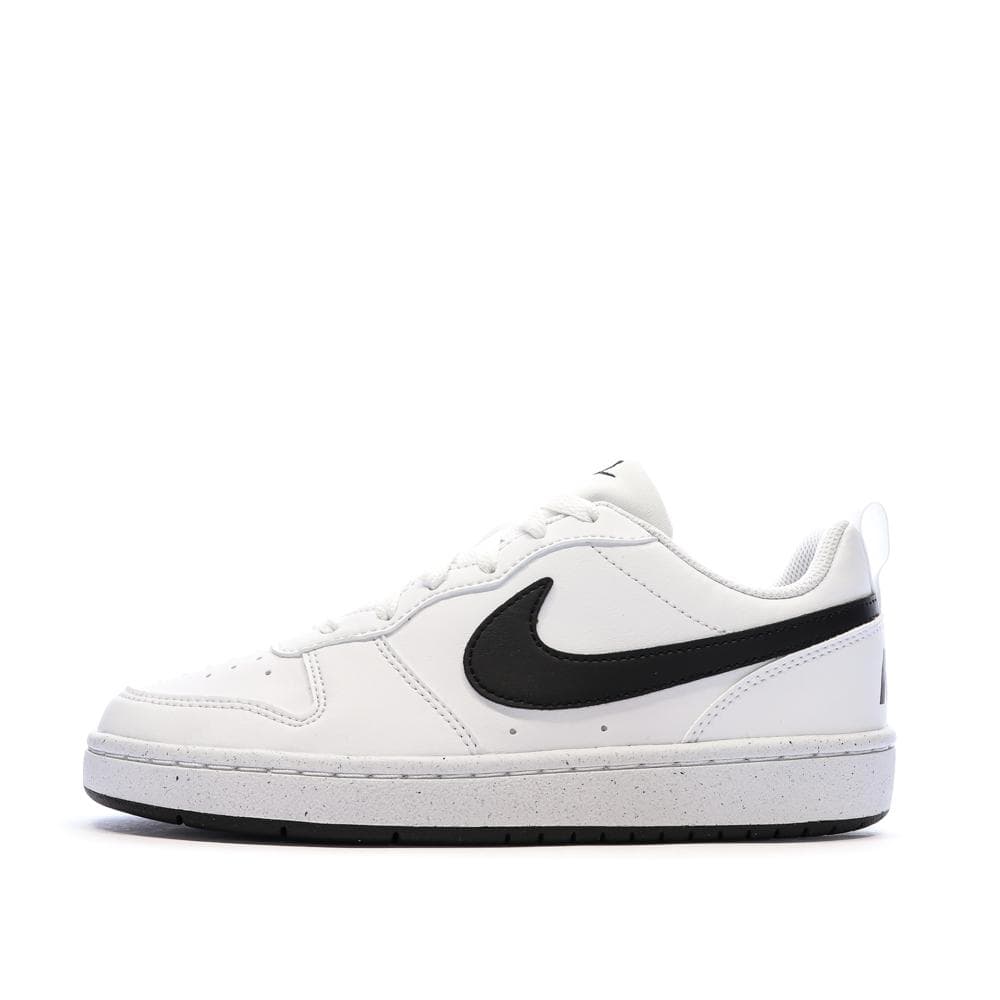 Baskets Blanches Garçon Nike Court Borough Low 1