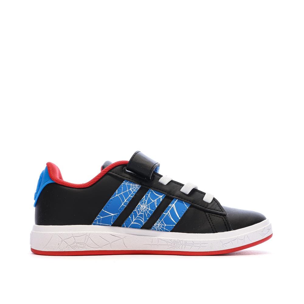 Baskets Noir Garçon Adidas Spider-man Grand Court 2