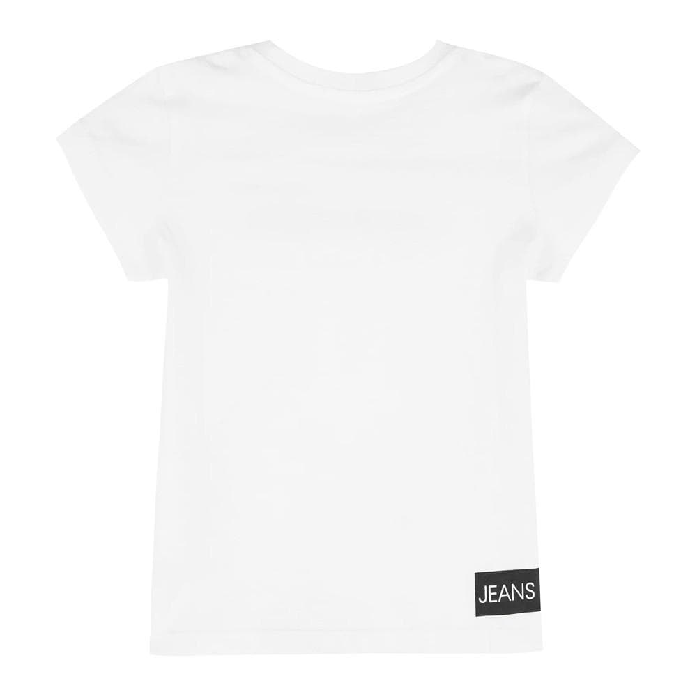 T-shirt Blanc Garçon Calvin Klein Jeans IG0IG00380 2