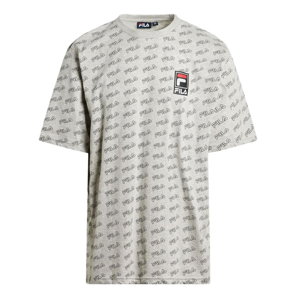 T-shirt Gris/Marine Homme Fila Trellis SS24SPM130 1
