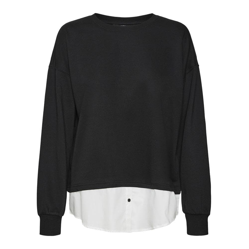 Sweat Noir Femme Vero Moda Yoyo 3