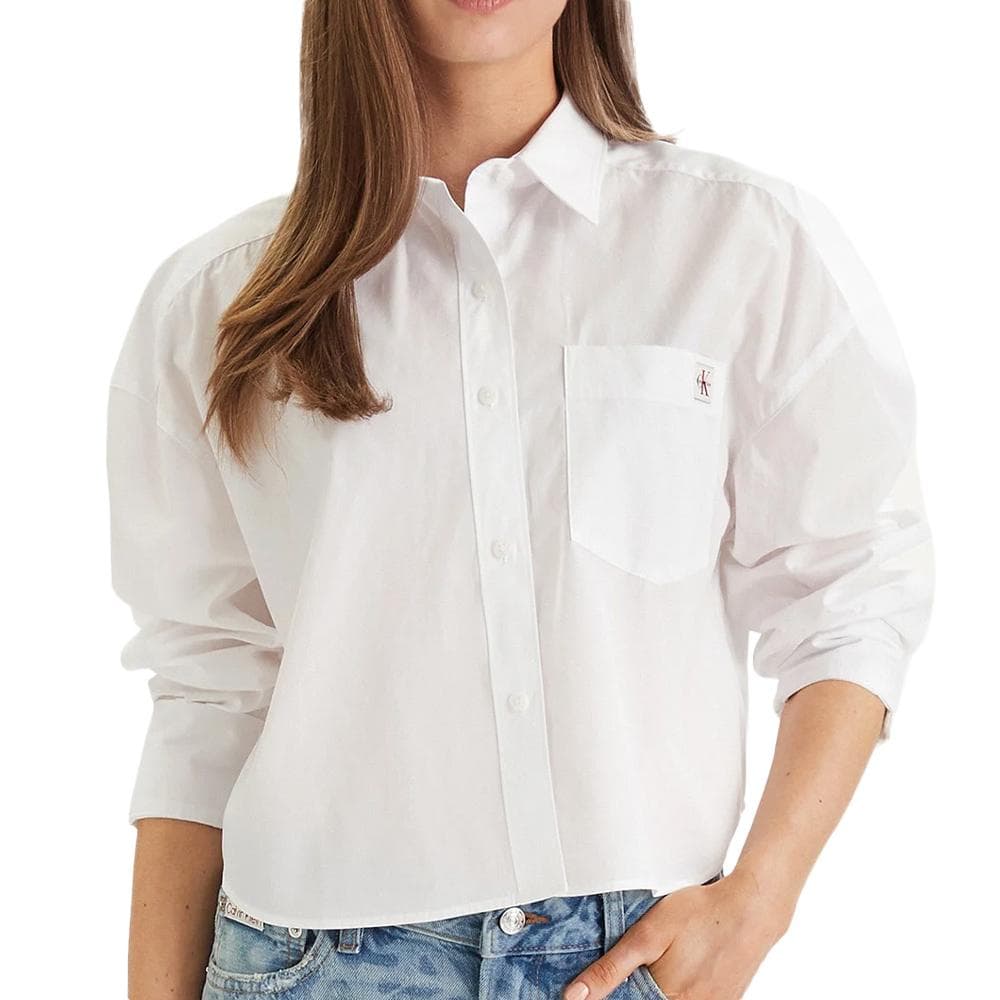 Chemise Blanche Femme Calvin Klein Jeans Heritage 1