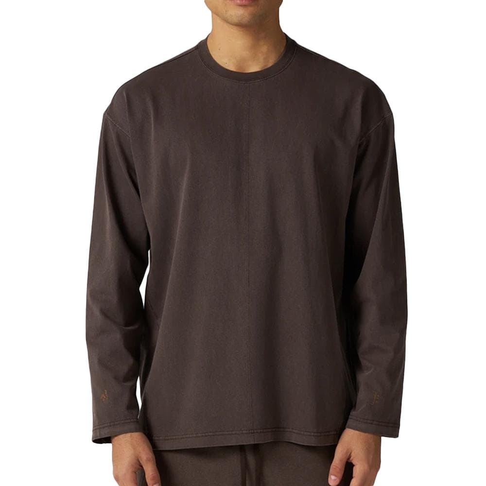 T-shirt Manches Longues Marron Homme Converse Stratus 1