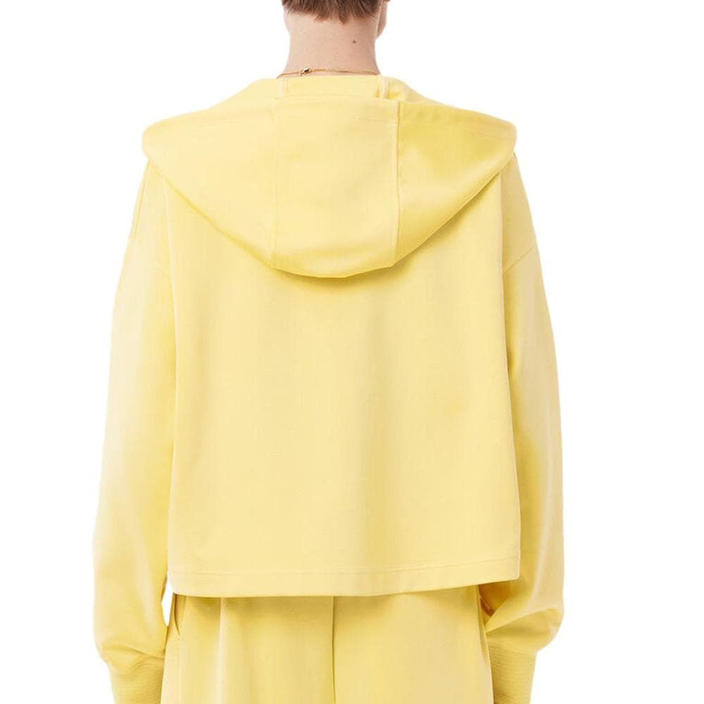 Sweat Jaune Femme Lacoste Runway Oversized 2