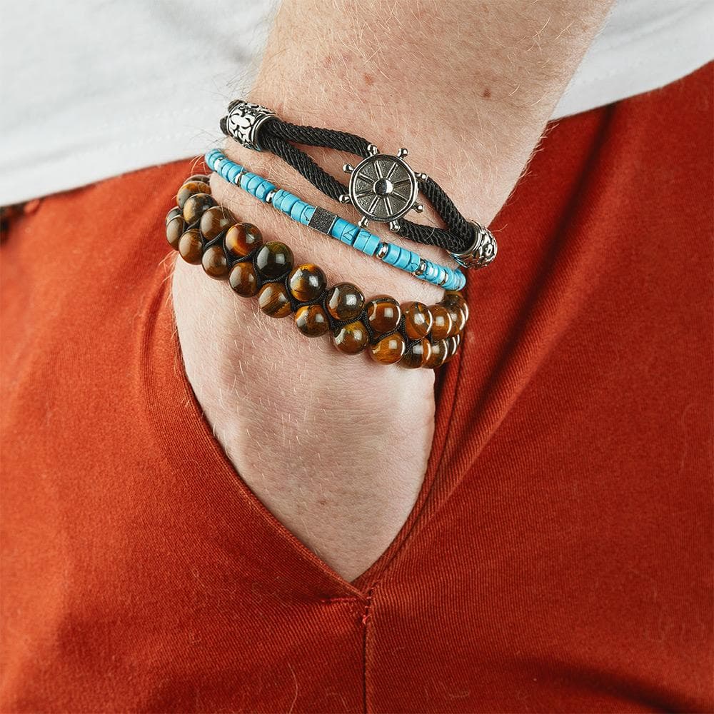Bracelet Gris Foncé Homme Geographical Norway 315024 2