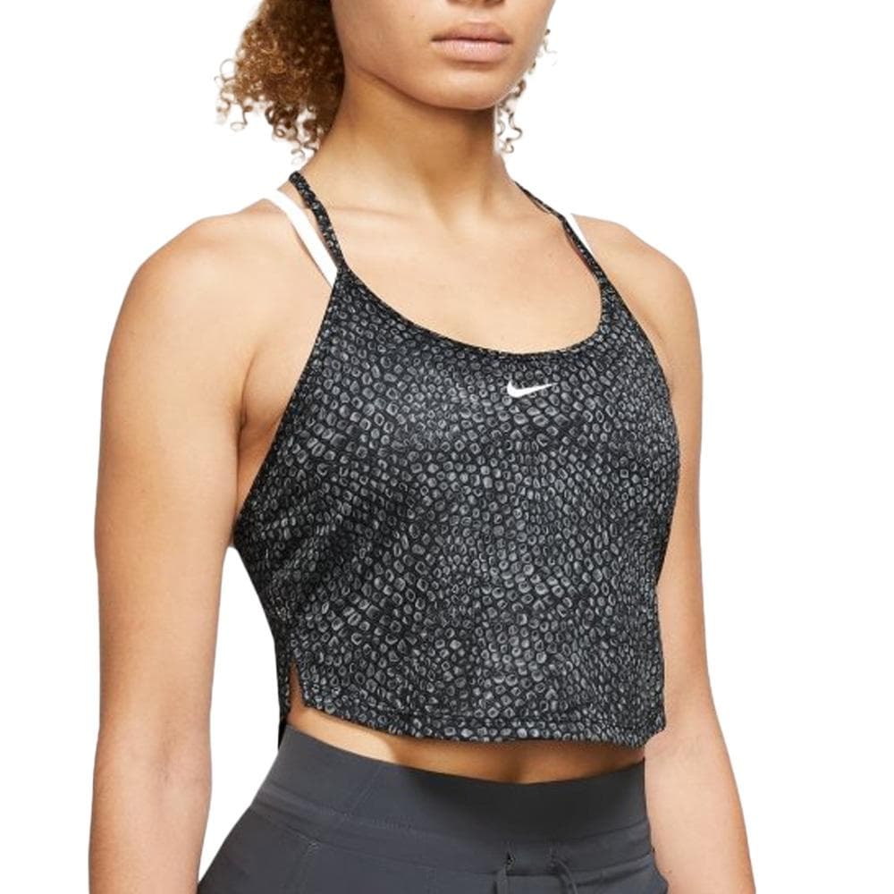 Débardeur court Noir Femme Nike One Tank 1