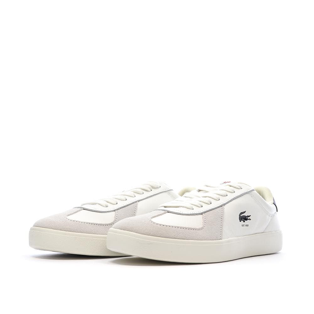 Baskets Blanches/Marine Homme Lacoste Baseshot Pro 225 6