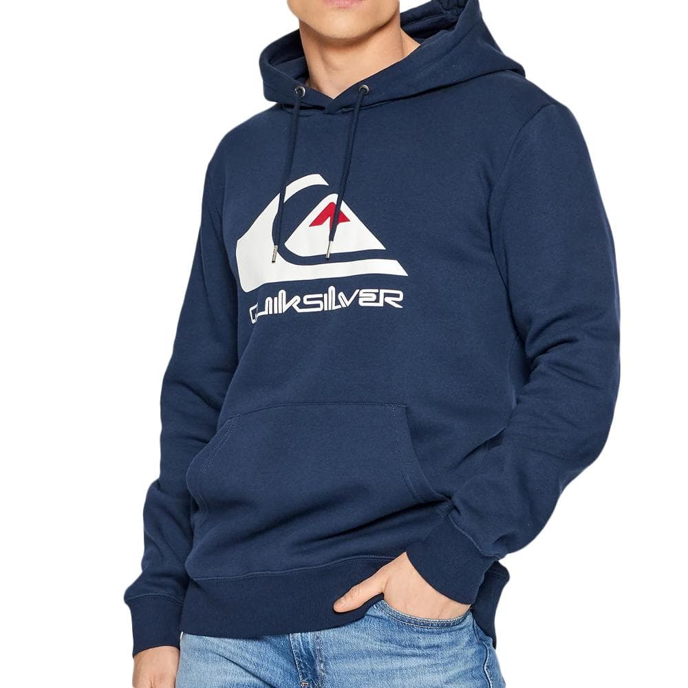 Sweat Gris foncé Homme Quiksilver Biglogohood 1