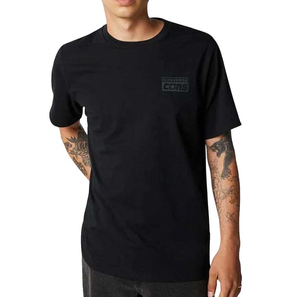 T-shirt Noir Homme Converse Graphic 1