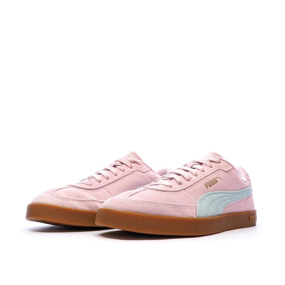 Baskets Rose/Turquoise Femme Puma Club Ii Era Suede 6