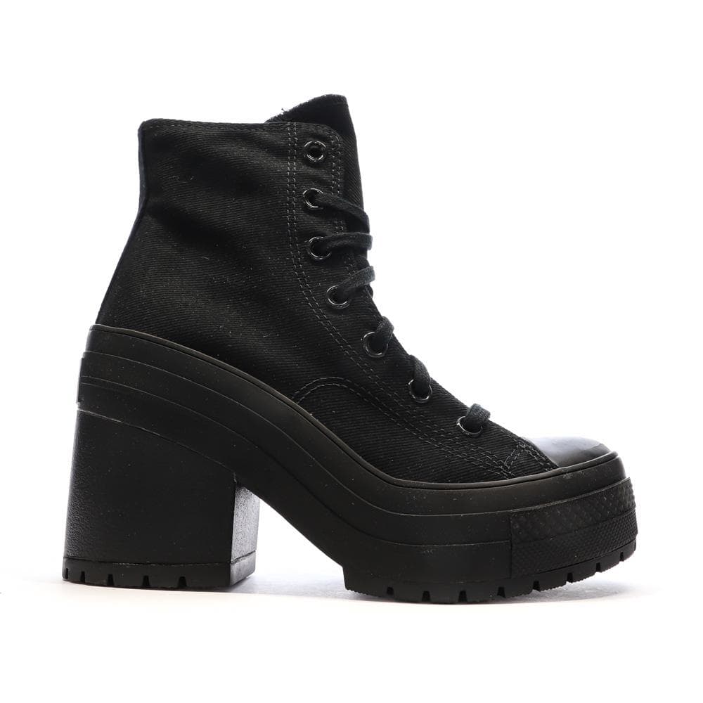 Baskets Noires Femme Converse Chuck 70 De Luxe Heel 2