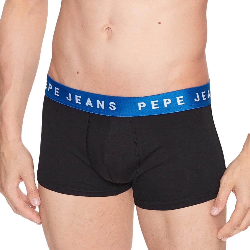 2x Boxers Noir/Gris Homme Pepe Jeans PMU 2