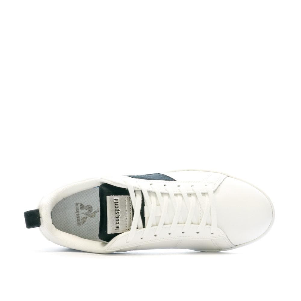 Baskets Blanches Garçon Le Coq Sportif Courtclassic Peach Skin 4