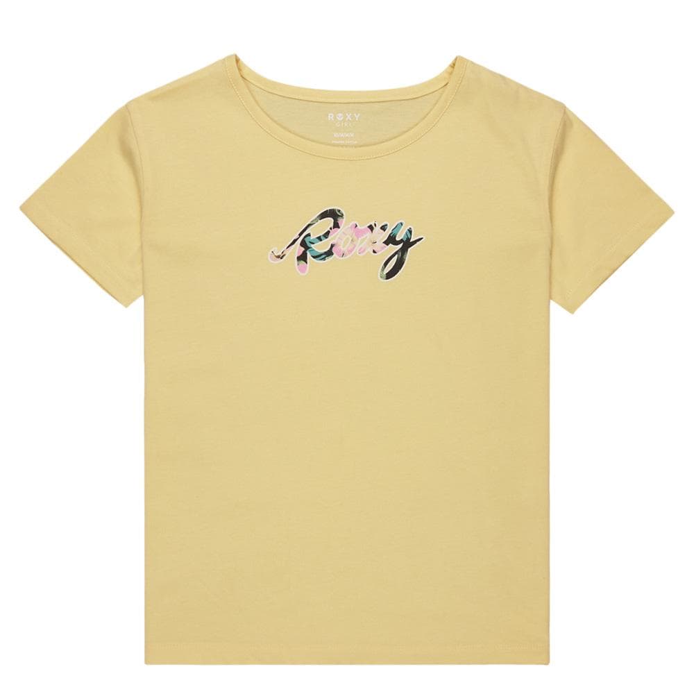 T-Shirt Jaune Fille Roxy Day and night 1