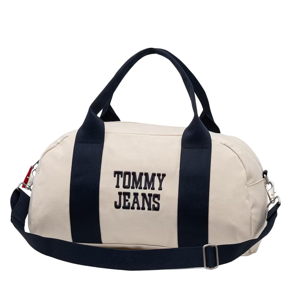 Sac de sport Beige/Marine Homme Tommy Hilfiger Tjm Bold Varsity 1