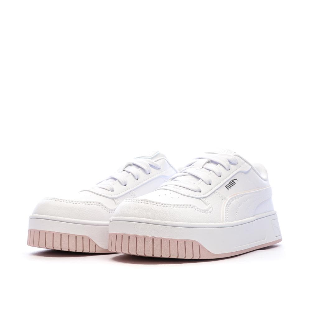 Baskets Blanches Fille Puma Carina 6