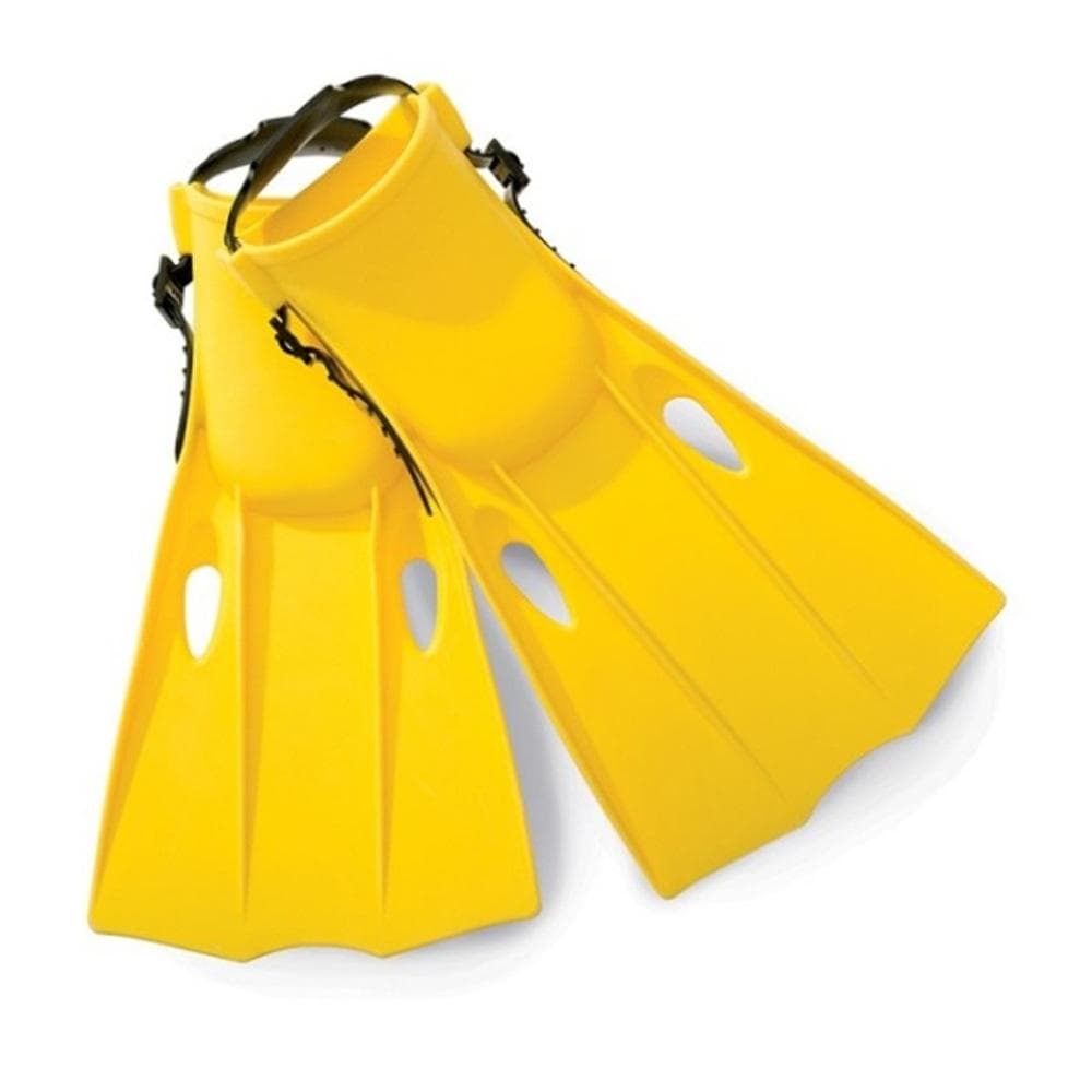 Palmes Jaune Mixte Adulte Intex Palme 1
