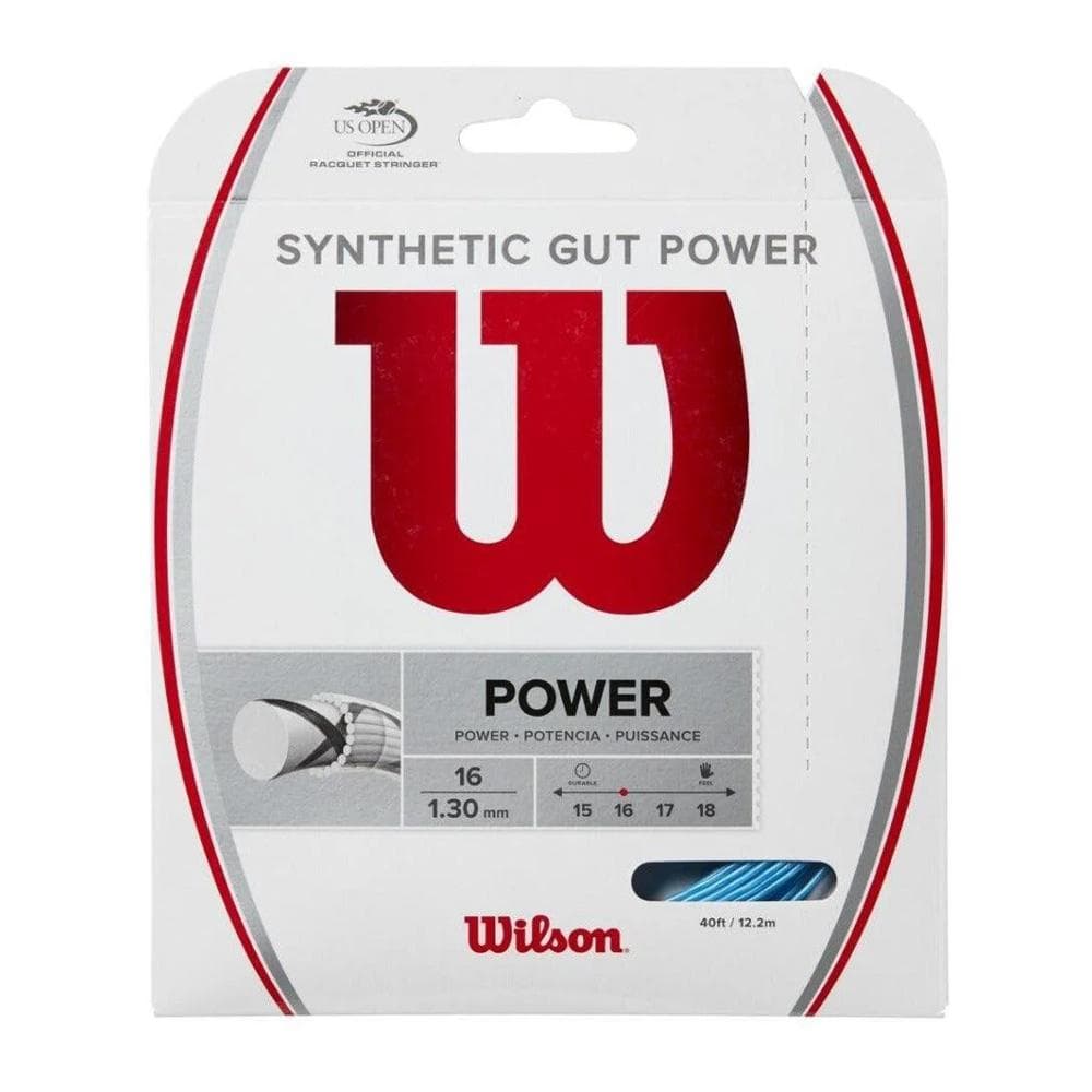 Cordage Bleu Wilson Sensation 16 Synthetic Gut Power 1