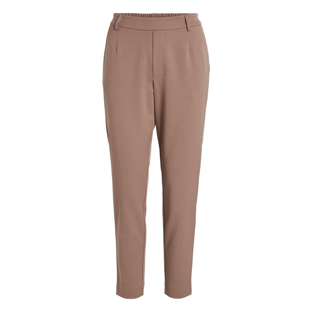 Pantalon Marron Femme Vila Vivarone Slim 7/8 3