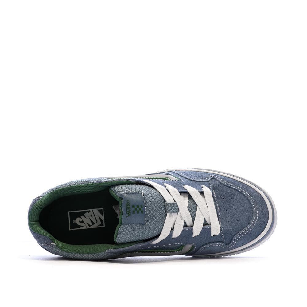 Baskets Bleu Mixte Junior Vans Caldrone 5