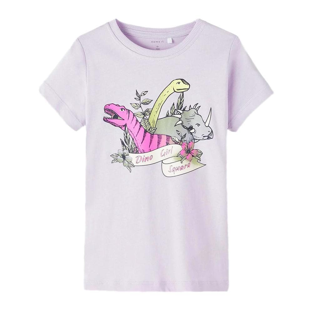 T-shirt Mauve Fille Name it Brigita 1