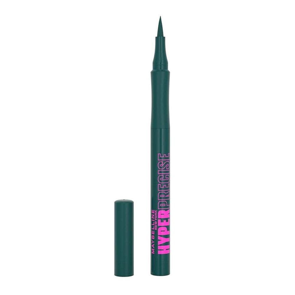Eyeliner Liquide Noir Gemey Maybelline Hyper Precise All Day 730 Emerald 1