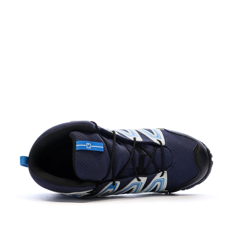 Chaussures de randonnées Noires/Blanches/Bleu Homme Salomon Skookie 4