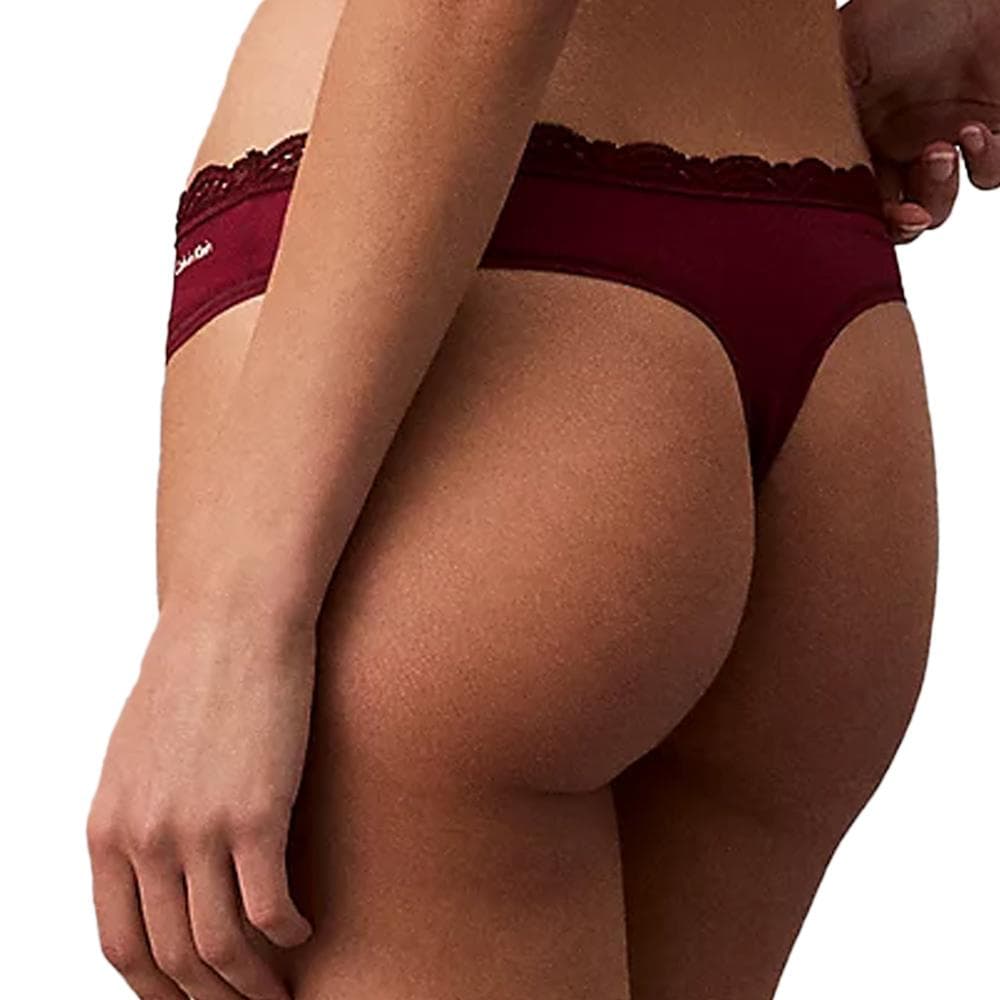 String Bordeaux Femme Calvin Klein Jeans Thong 2