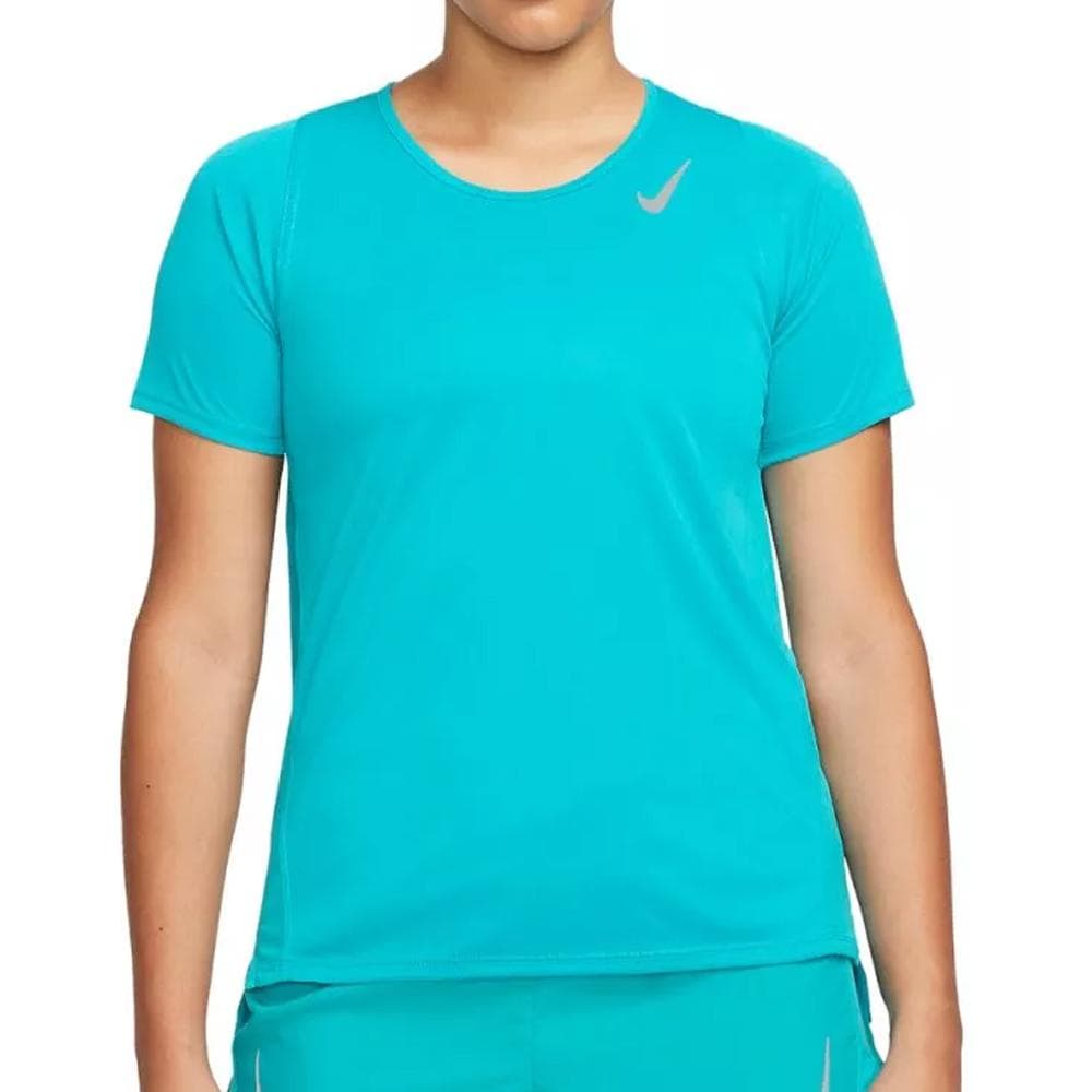 T-shirt Bleu Femme Nike Race Top 1
