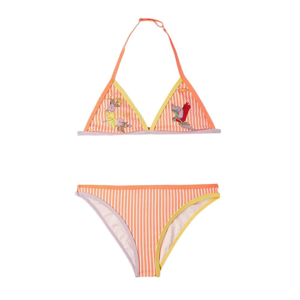 Maillot de bain 2 pièces Orange Fille O'Neill Malibu Beach Party 1