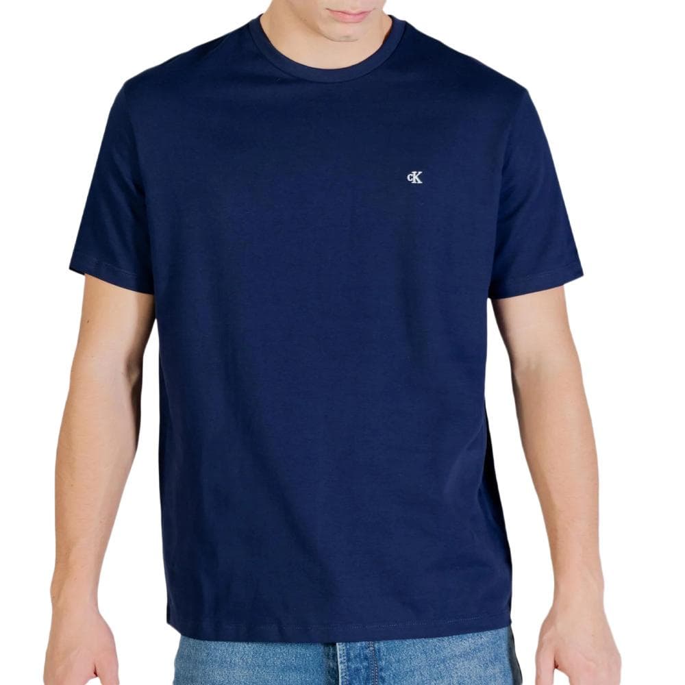 T-Shirt Marine Homme Calvin Klein Jeans Classic 1