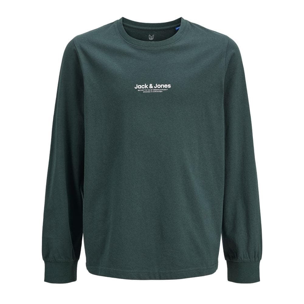 T-shirt Vert Garçon Jack & Jones Hvesterbro 1