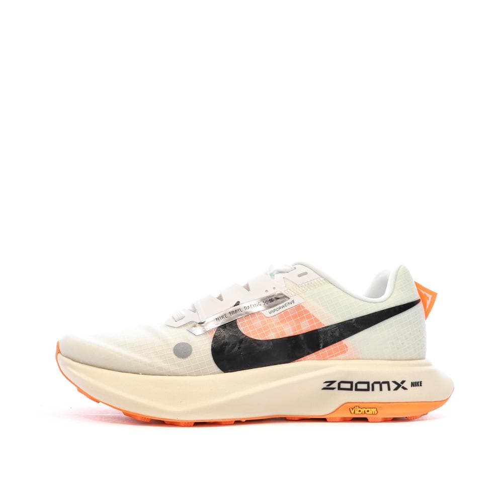 Chaussures de trail Blanches/Noires/Oranges Femme Nike Zoomx Ultrafly 1