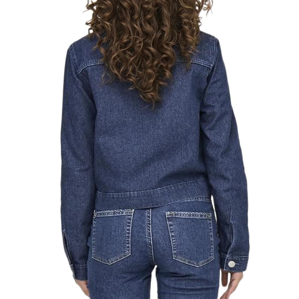 Veste en jean Bleu Foncé Femme Only Rillo 2