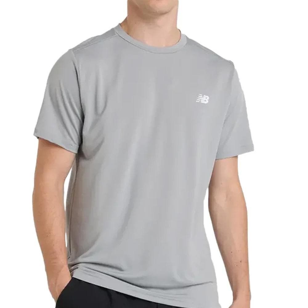 T-Shirt Gris Homme New Balance MT51801 1