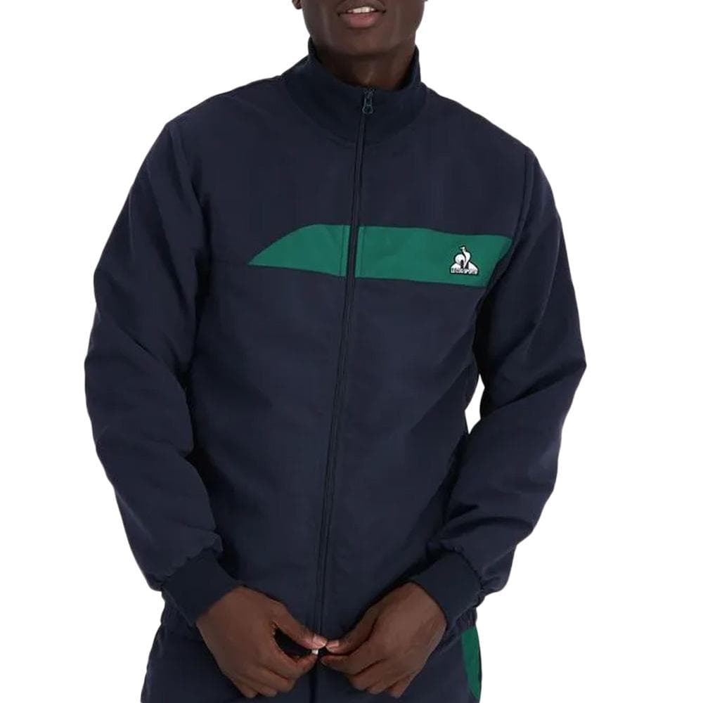 Veste Zippée Marine/Verte Homme Le Coq Sportif Saison 1