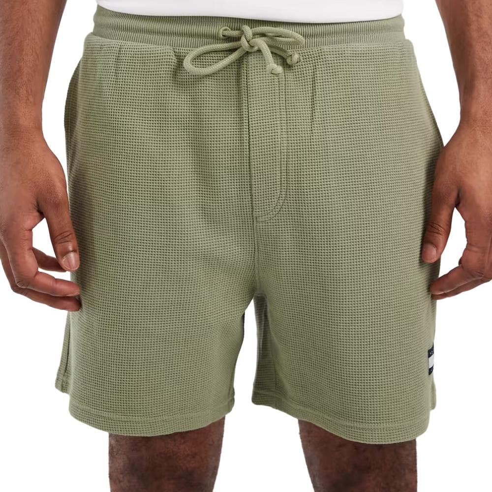Short Vert Homme Tommy Hilfiger Washed Waffle 1